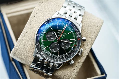 breitling barnato green band